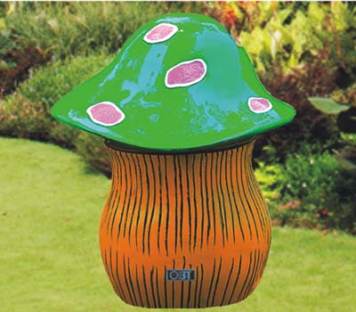 高品質(zhì)玻璃鋼草坪音箱 OBT-1801E