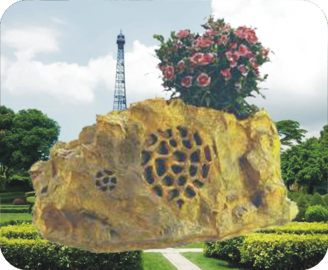 高品質玻璃鋼草坪音箱 OBT-1803V